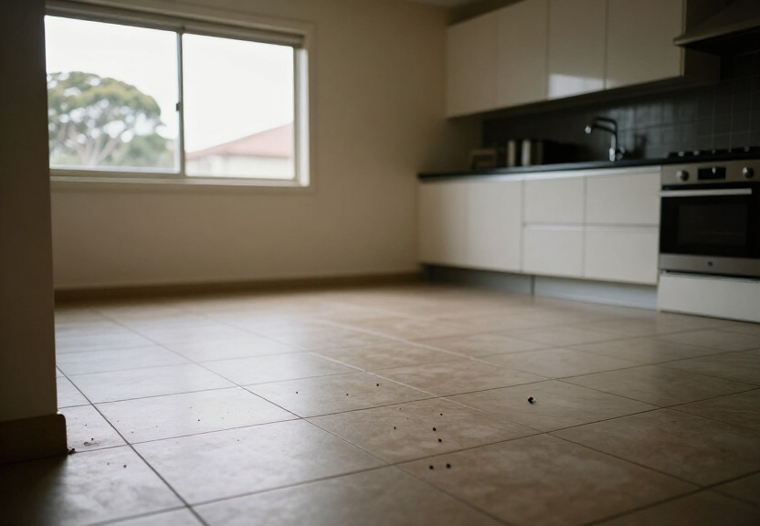 Kitchen in Green Valley free of cockroaches after treatment